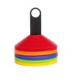 thumbnail image 1 of 50 Field Marking / Marker Disc Cones Soccer Football Training Sports Free Holder, 1 of 1