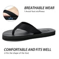 thumbnail image 4 of Ecetana Unisex Flip Flops Lightweight EVA Non-Slip Beach Casual Sandals Men Women Thong Sandals, 4 of 7