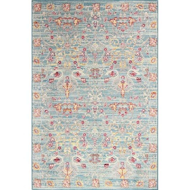 Bashian D113-LGN-9X12-MH125 8 ft. 6 in. x 11 ft. 6 in. Dakota Transitional Polypropylene Power Loom Area Rug, Light Green