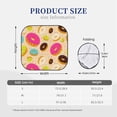 thumbnail image 3 of Lukts Donuts Print 2 Piece Car Sun Shade Windshield,Foldable Car Shade Front Windshield with Keeps Your Vehicle Cool-Small, 3 of 6