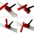 thumbnail image 2 of y Mitre Track Stop 30 Type Mitre Track Stop t-Nut Outil Menuiserie Mitre Trac, 2 of 5