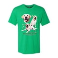 thumbnail image 2 of Wild Bobby, If It's Not a Yellow Lab It's Just a Dog Gift | Mens Dog Lover Premium Tri Blend T-Shirt, Envy, Medium, 2 of 3