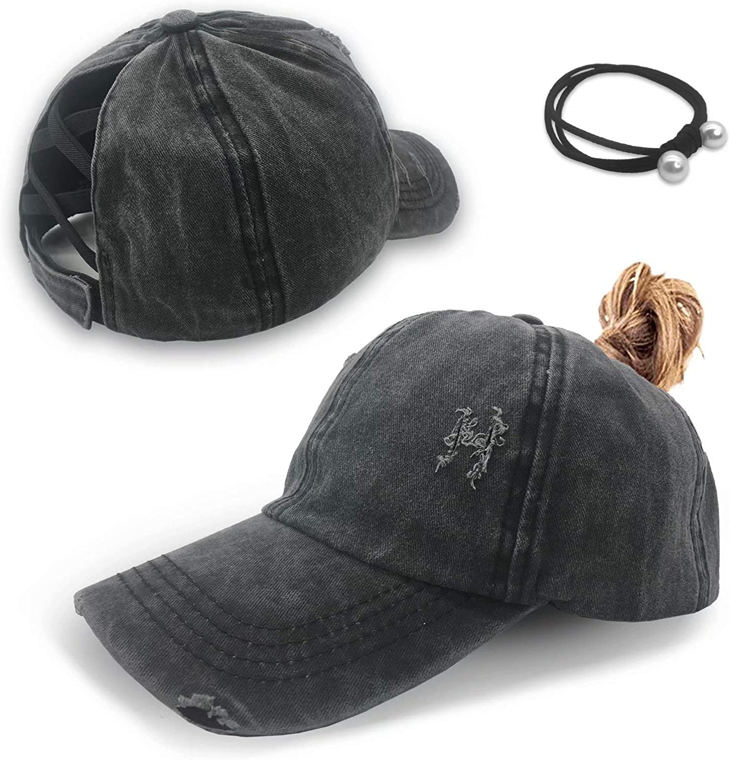 criss cross back ball cap