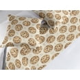 thumbnail image 2 of Cookie Bed Runner Set, Circular Motif of Chocolate Chip Dessert Sweets Pastry Food Art Watercolor, Decorative Bedding Scarf & 2 Pillow Shams for Hotels Homes, King, Pale Brown and Beige, by Ambesonne, 2 of 3