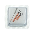 thumbnail image 3 of Juego de agujas para reloj Yuyangstore Acero de aleación Naranja, 3 of 8