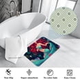 thumbnail image 3 of Mermaid Polyester Non-Slip Machine Washable Indoor Rug Floor Mat Chair Rug, 3 of 6