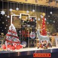 thumbnail image 1 of Coofit Christmas Window Stickers Removable 2 Sheets Reindeer Wall Decals Xmas Stickers, 1 of 10