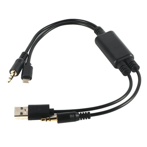 AUX Adapter Interface Cable,Car USB 3.5MM AUX AUX Cable USB Cable Class