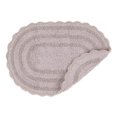 thumbnail image 2 of Alfombra de baño DII Crochet Collection, reversible, pequeña, ovalada, 43 x 61 cm, 2 of 8