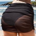 thumbnail image 6 of Aloohaidyvio Women's Swimdress Drawstring Lace Crochet Bikini Bottom with Build-in Brief, 6 of 7