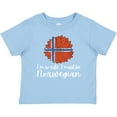 thumbnail image 3 of Inktastic I'm So Cute, I Must Be Norwegian Sunflower Norway Flag Boys or Girls Baby T-Shirt, 3 of 5