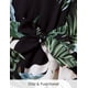 thumbnail image 5 of Conjunto de vestido hawaiano familiar a juego Patpat Black Flower Girl, 5 of 7
