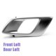 thumbnail image 4 of Left Car Interior Door Inner Handle Compatible Compatibled Ranger Silver Grey_, 4 of 4