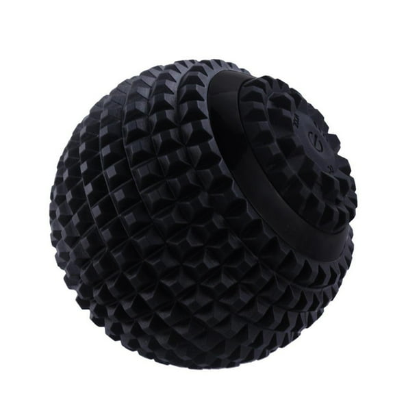 Bola de USB Auto 10cm Rodillo de Ejercicio Pie Bola de ador Negro 1 Zulema Bola de masaje automática
