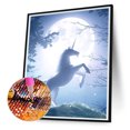 thumbnail image 1 of Cuadros Decorativos Unicornio 5D DIY Diamond Painting Kits Full Round Drill Wall Art Decor (sz2394) Tmvgtek embutido en tela, 1 of 8