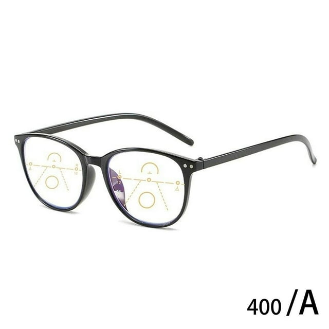 Anti Blue Transition Reading Glasses Multifocal Progressive Photochromic K4T9