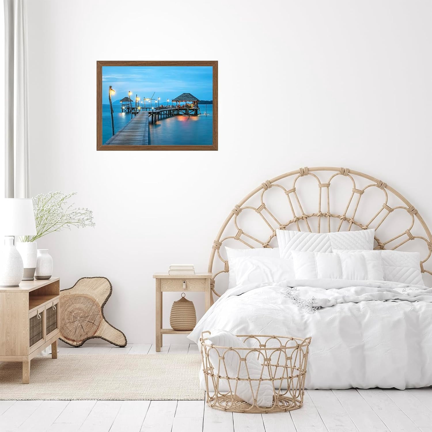 13x16 Picture Frame Brown for Wall Hanging, Wall Mounting Horizontally or Vertically, 13 x 16 Wall Gallery Poster Photo Frame with Shatter Resistant Plexiglass, Brown