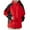 Red, variant on Women Detachable Cap And Windproof Thick Three-in-one Jacket Outdoor Sports Warm Jacket