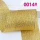 thumbnail image 1 of 10Meters Ribbons Gold Silver Glitter Silk Satin Ribbons Crafts Wedding Decorative DIY Ribbons Bow Christmas Gift Wrap Decor, 1 of 4