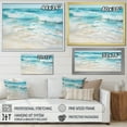 thumbnail image 4 of Designart "Liquid Art Of Oceanic Charm I" Ocean Floater Framed Wall Art Prints, 4 of 5