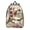 Fashionable Pari, variant on Boho Pattern Mandala School Backpack for Women, Sacred Ethnic Tribal Canvas Daypack with Symbolic Harmony Design