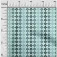 thumbnail image 1 of oneOone Cotton Poplin Baby Blue Fabric Argyle Check Sewing Fabric By The Yard Printed Diy Clothing Sewing Supplies 56 Inch Wide, 1 of 4