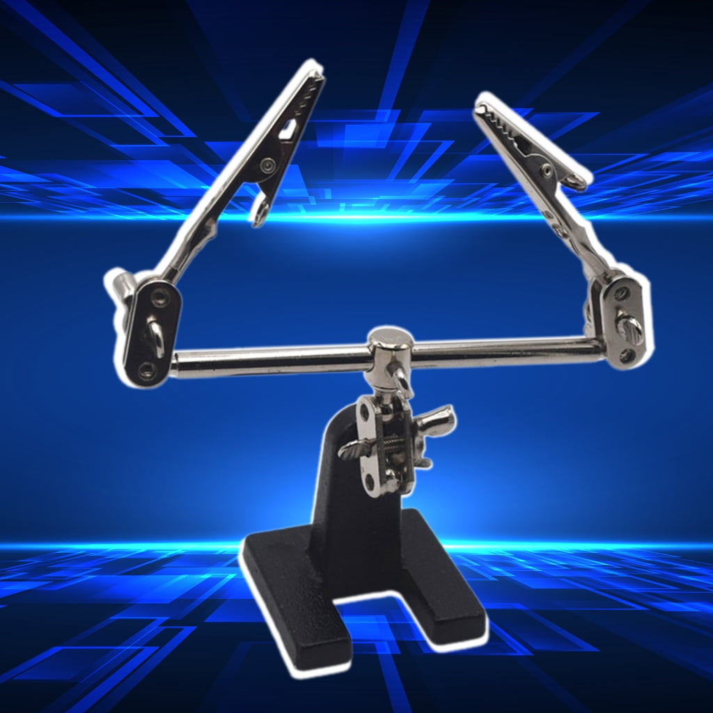 Yammee Soldering Helping Hands Clip Third Hand Soldering Iron Stand Clamp Soldering Aid Electrical Circuit Hobby