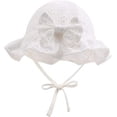 thumbnail image 1 of Gorro de verano Yjmei con nudo de encaje para niña de 42 a 45 cm, 1 of 5