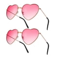 thumbnail image 2 of Populares gafas de sol de metal en forma de corazón, gafas de fiesta en forma de corazón rosa, gafas de sol de moda para mujer, gafas de sol con forma de corazón de melocotón, 2 of 6