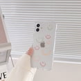 thumbnail image 3 of MINSCOSE Compatible with iPhone 11 Clear Case, Colorful Smiley Smile Face Cute Painted Design for Women Girls Fashion Slim Soft Flexible TPU Rubber for iPhone 11, 3 of 8