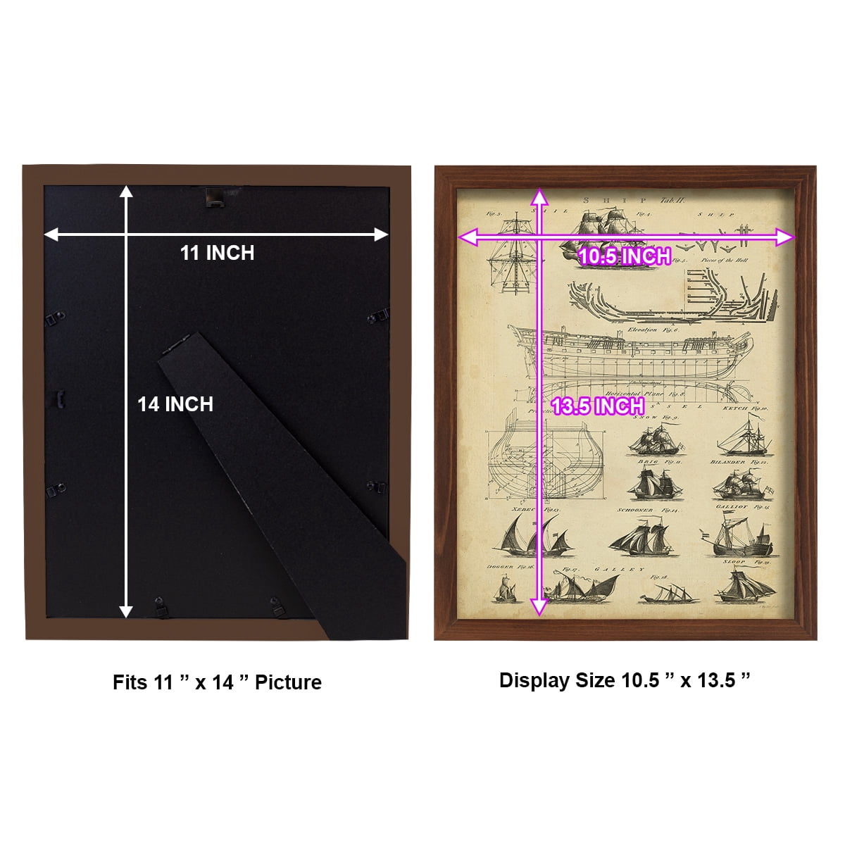 Encyclopediae I -Framed Print w/glass-Chestnut