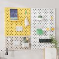 thumbnail image 4 of CATIEBYE 6 Pcs Bacs de Rangement en Panneau Perforé Transparent Ouverture Inclinée pour Organisation d'Outils d'Atelier, 4 of 7