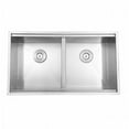 thumbnail image 1 of Undermount 16 Gauge 33 in. Kitchen Sink Double Bowl, 1 of 1