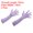 Purple, variant on Uxcell Cut Resistant Sleeves with Gloves, Arm Protection Sleeve HPPE for Kitchen, Welding, Farming Gray 24 Inch