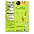 4C Powder Drink Mix Packets, Green Tea, 24 Count, Singles Stix On the