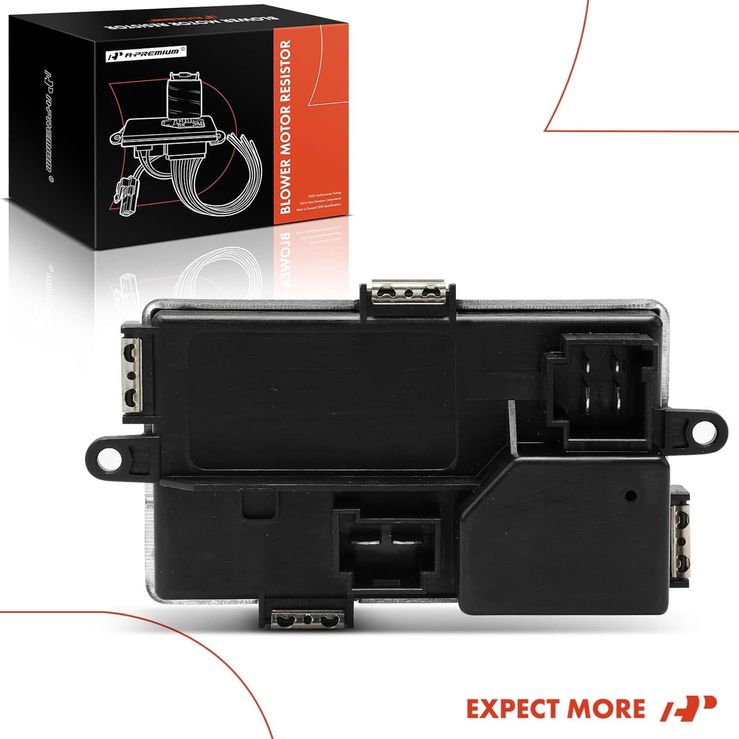A-Premium HVAC Blower Motor Resistor Compatible with BMW 528i 530i 535d 535i 550i GT xDrive 640i 650i Gran Coupe 740i 740Li 750i 750Li 760Li Alpina B7