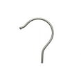 thumbnail image 3 of NAHANCO #20817WB 17" Black Rubberized Non-Slip Wooden Suit Hangers with Bar (Pack of 100), 3 of 5