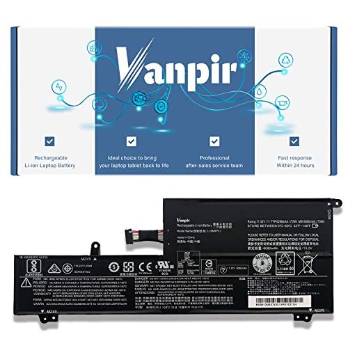 Batería Laptop Vanpir L16M6PC1 11.52V 72Wh 6268mAh para Lenovo Yoga 720-15IKB