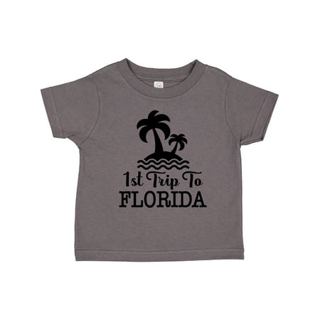 

Inktastic First Trip to Florida Vacation Gift Toddler Boy or Toddler Girl T-Shirt