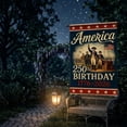 thumbnail image 5 of 250 Anniversary Usa Flag, 4th of July Patriotic Garden Flags for Outside, Small Burlap Holiday Independence Day Memorial Day Garden Flag Fourth of July Decorations Yard, 18x12"-Double Prited Style-7, 5 of 7