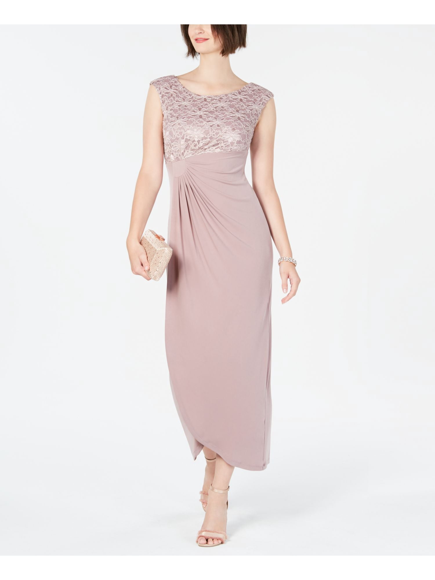CONNECTED APPAREL Womens Pink Lace 