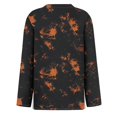 thumbnail image 6 of Women Plus Size Halloween Shirt Vintage Halloween Tshirt Graphic Shirts Halloween Pumpkin T-Shirts, 6 of 6
