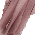 thumbnail image 4 of Gamivast Sarong Cover up for Women Chiffon Tie Front Wrap Scarf Sheer Lightweight Versatile Swimsuit Cover up Beachwear Vacation Resort Wear Cruise Poolside Beach to Boardwalk, 4 of 6