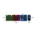 thumbnail image 2 of Kit Teclado Mouse Gamer DOSYU RGB Alámbrico, 2 of 6