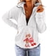 thumbnail image 2 of Navidad moda mujer casual manga larga impreso damas sudaderas tops Fridja fksj2827, 2 of 5