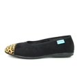 thumbnail image 3 of Lunar Womens Jessie Leopard Print Slippers, 3 of 5