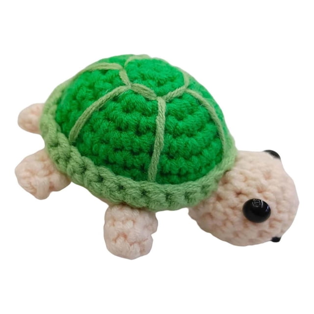 Bewildely Kit de tejido de ganchillo portátil para manualidades de tortugas Almacenamiento y organización del hogar