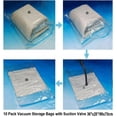 thumbnail image 5 of 10 PACK LARGE Space Saver Storage Vacuum Seal Organizer Bags 90x70cm 36"x28", 5 of 9