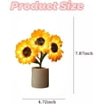 thumbnail image 5 of 2026 New Shimmering Sunflower Lamp Valentine’S Day Birthday Gifts for Women, Mom, Sister, Girlfriend, 5 of 6