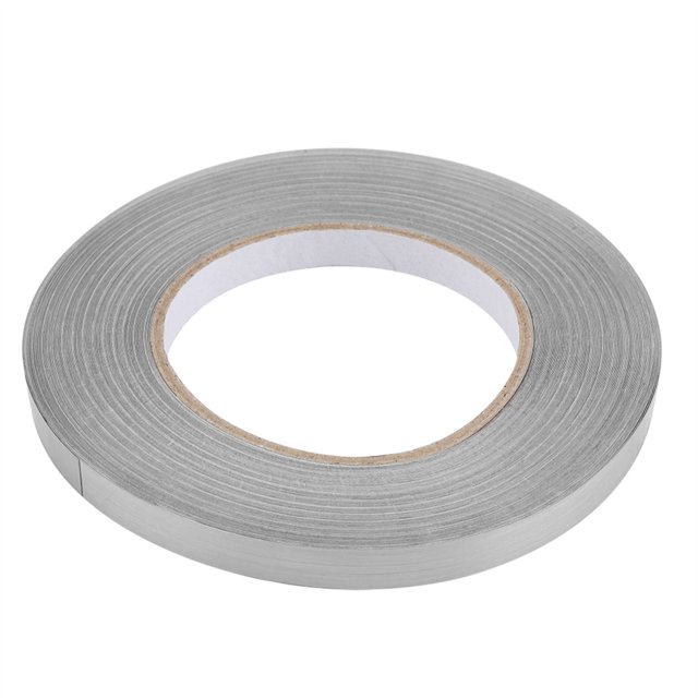 Tape Wall Foil - PVC Sticker Self-Adhesive Ground Corner Foil Room Floor Crevice Line Sticker Tile Decor (Silver)
